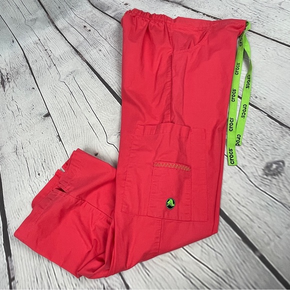 CROCS scrub medical apparel pants with drawstring and pockets, size XSP - Picture 5 of 11